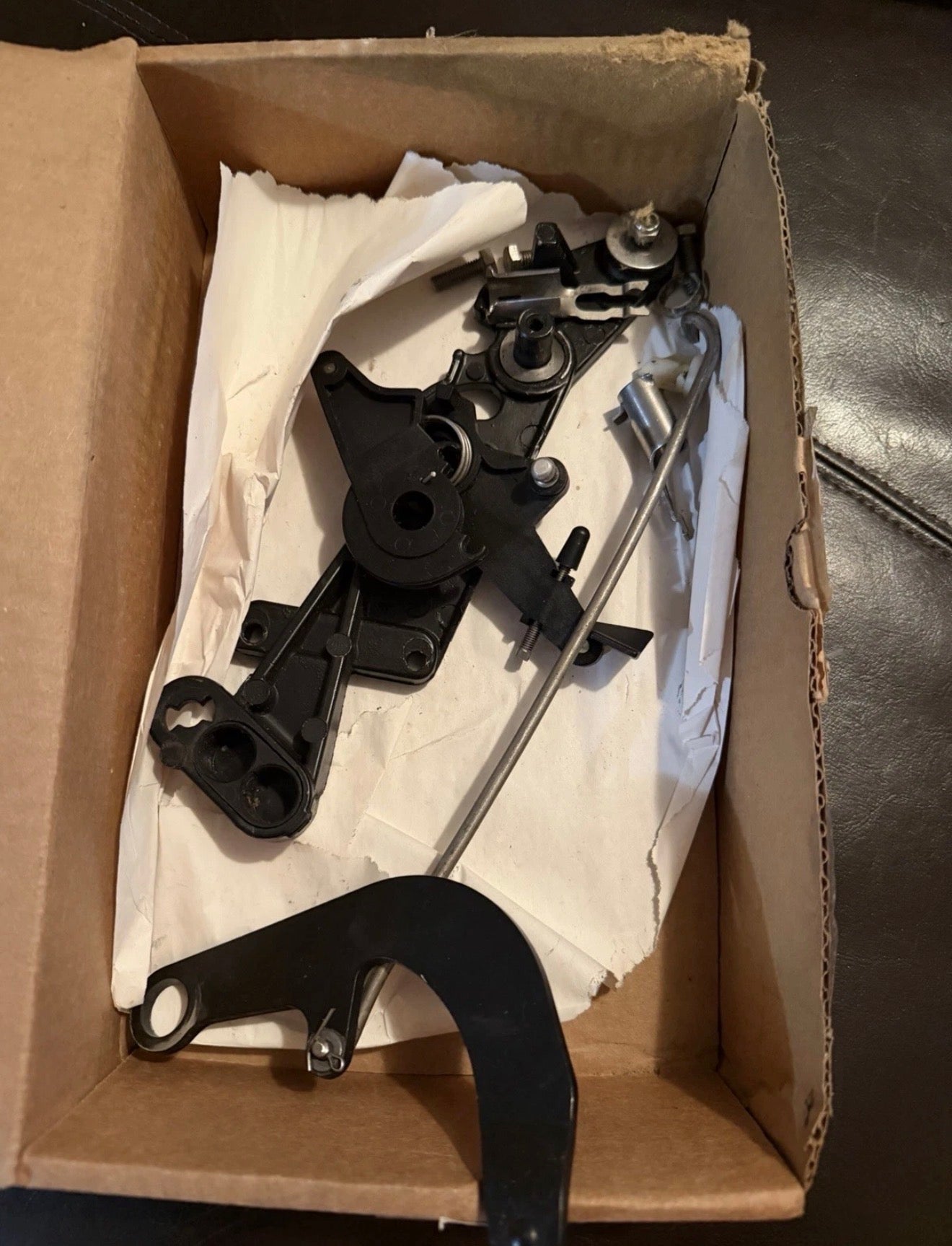 throttle and shift linkage assembly