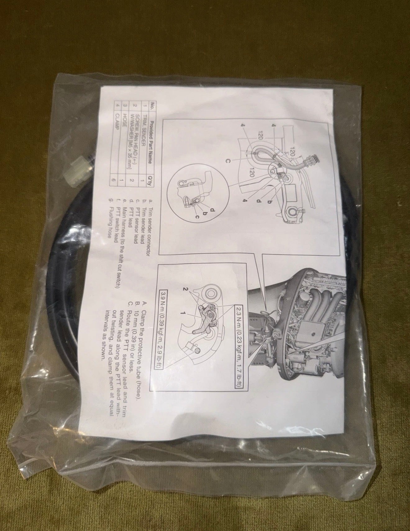 Yamaha Trim Sender 200-250 69J-83672-12-00