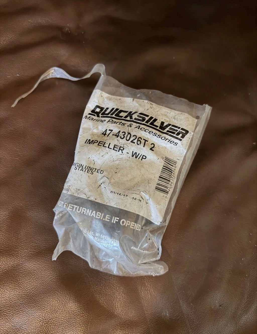 Quicksilver Water Pump Impeller