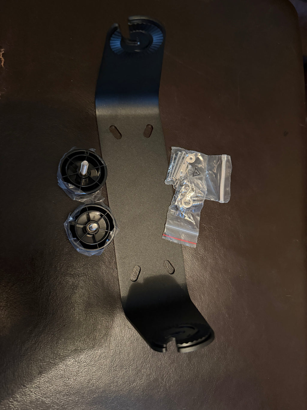 Genuine Garmin Marine Heavy-Duty Metal Bail Mount Bracket Kit with Knobs and Mounting Hardware