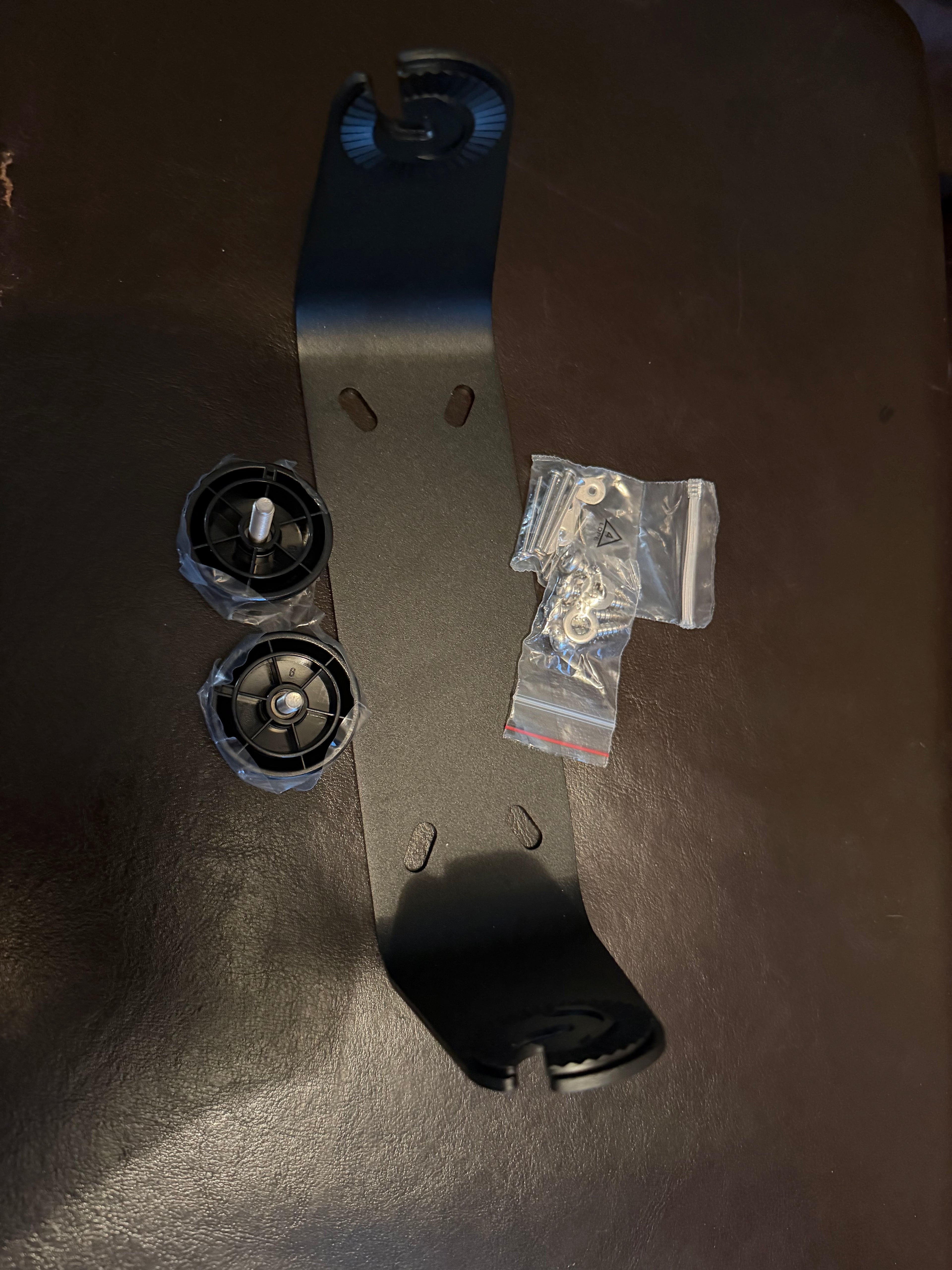 Genuine Garmin Marine Heavy-Duty Metal Bail Mount Bracket Kit with Knobs and Mounting Hardware