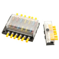 Vehicle And Boat LED Light Stud Connection Fuse Box Seat