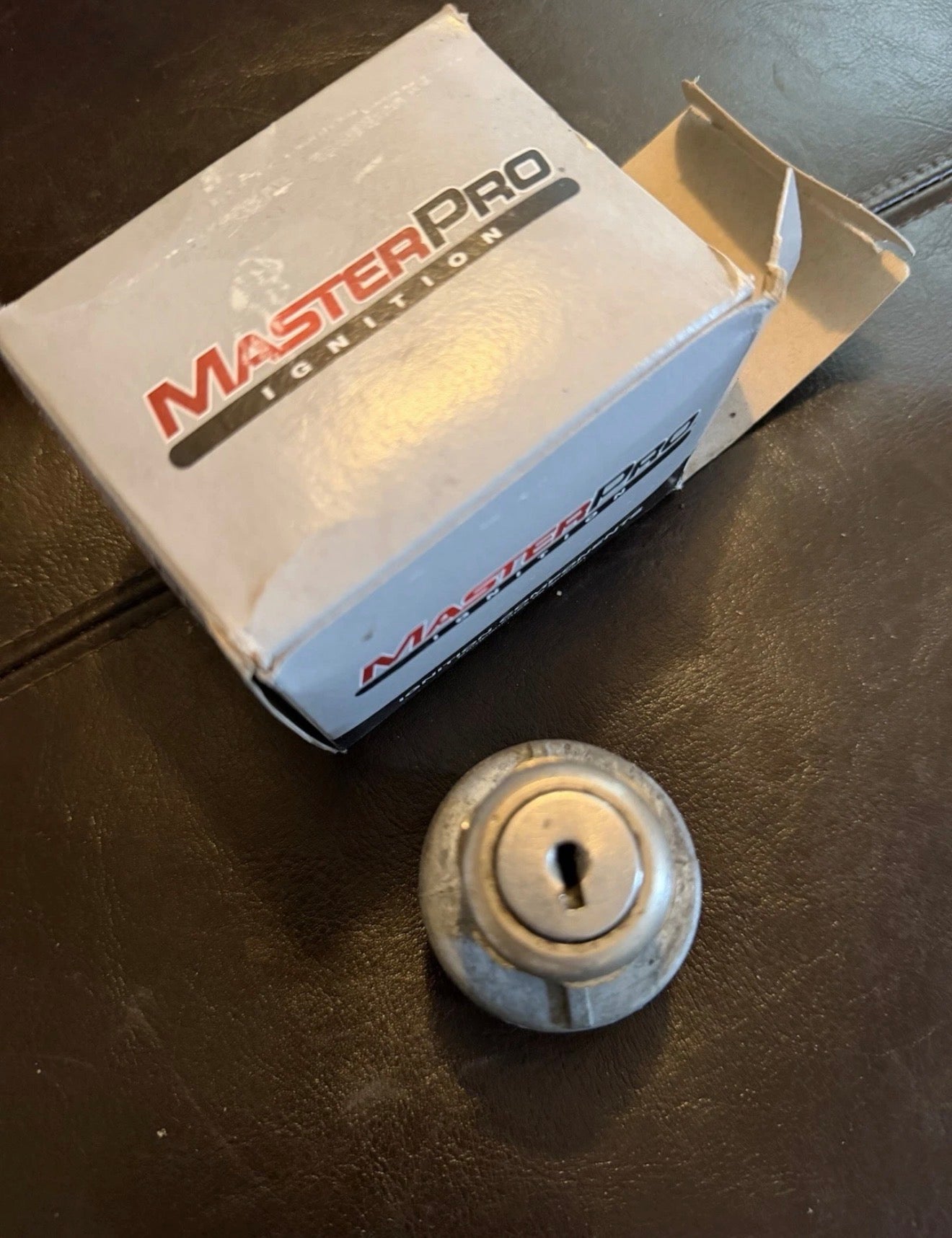 MasterPro Ignition Switch with an integrated lock cylinder.