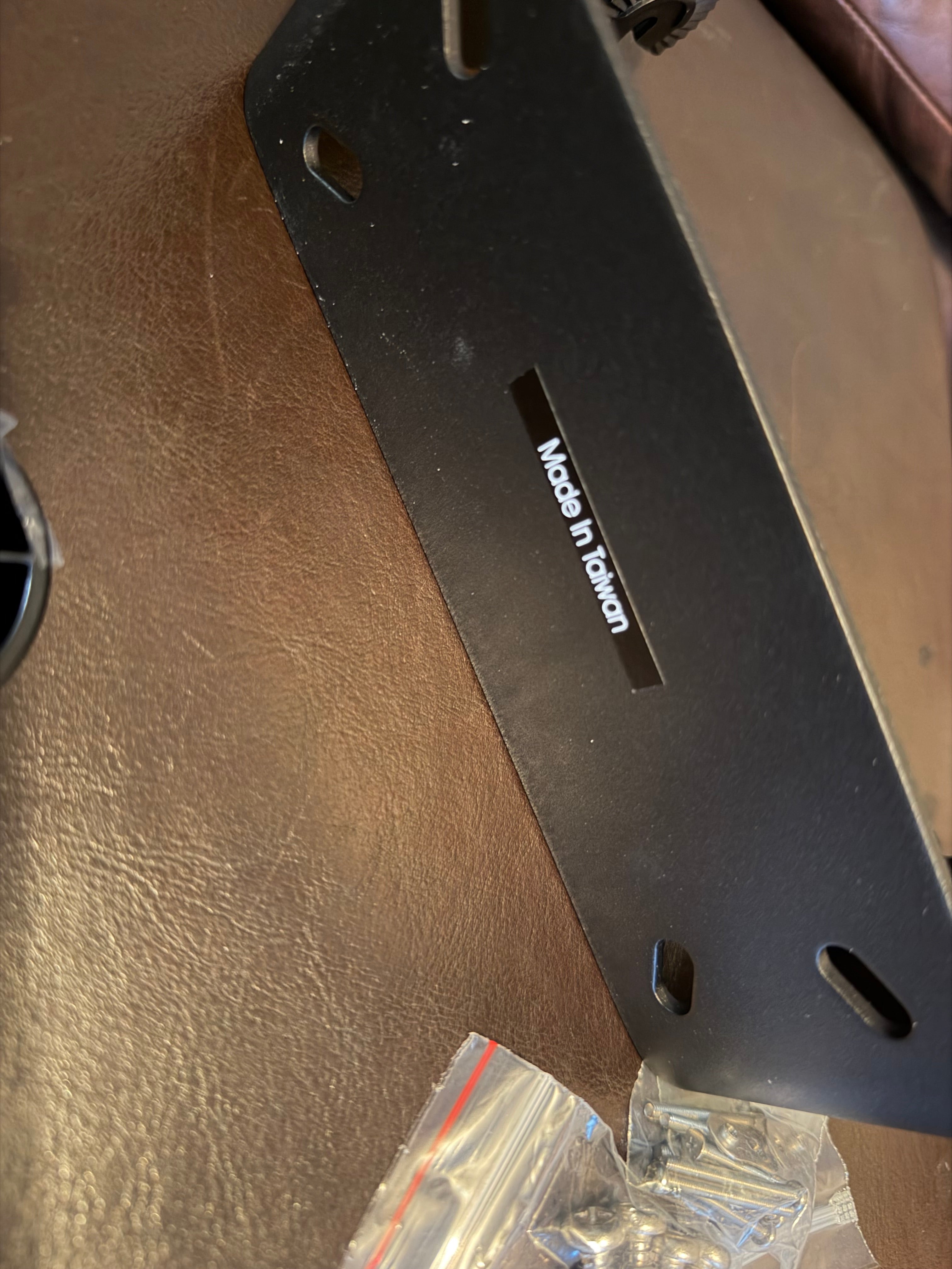 Genuine Garmin Marine Heavy-Duty Metal Bail Mount Bracket Kit with Knobs and Mounting Hardware
