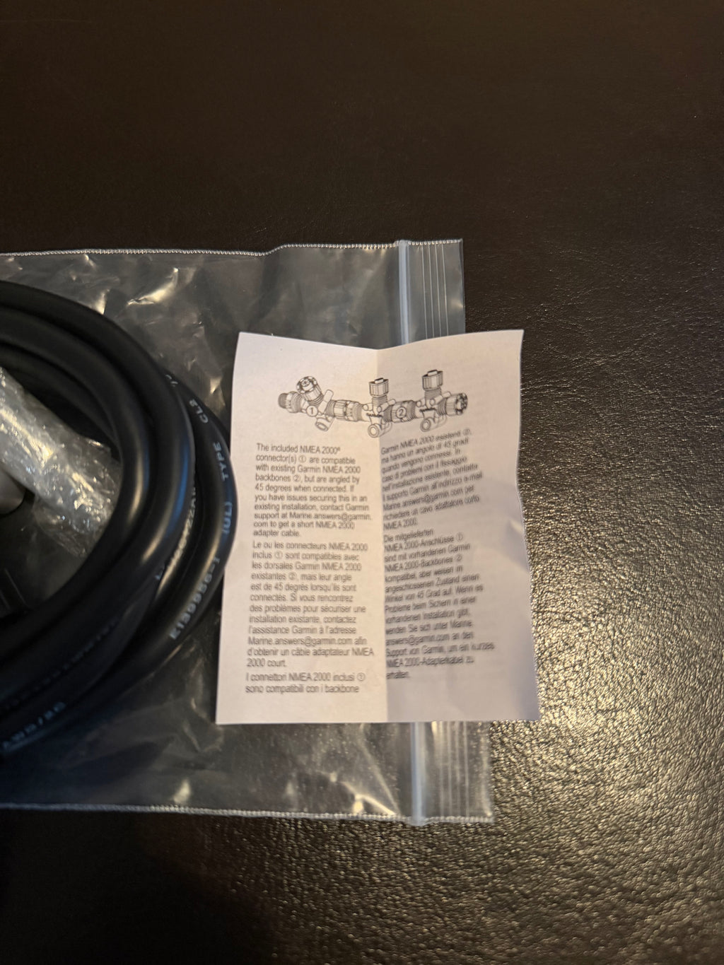 Garmin NMEA 2000 Micro-C Backbone / Drop Cable & 45-Degree T-Connector Multi-Pack Kit