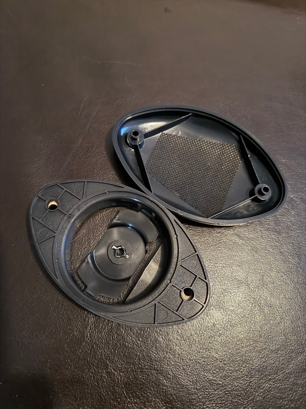 Marinco AFI Black Drop-In Horn Replacement Grill Cover & Mounting Ring Bezel Kit