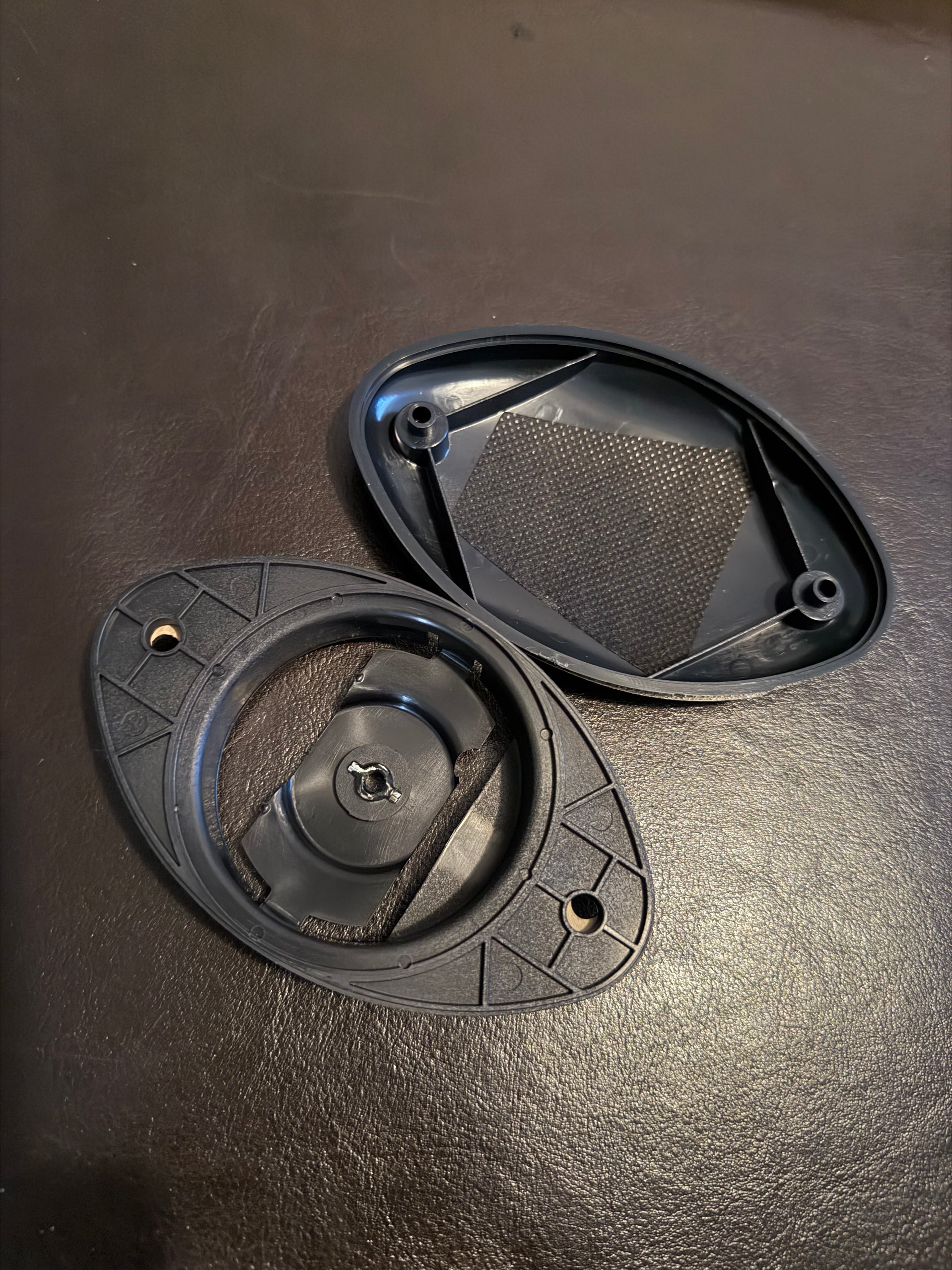 Marinco AFI Black Drop-In Horn Replacement Grill Cover & Mounting Ring Bezel Kit