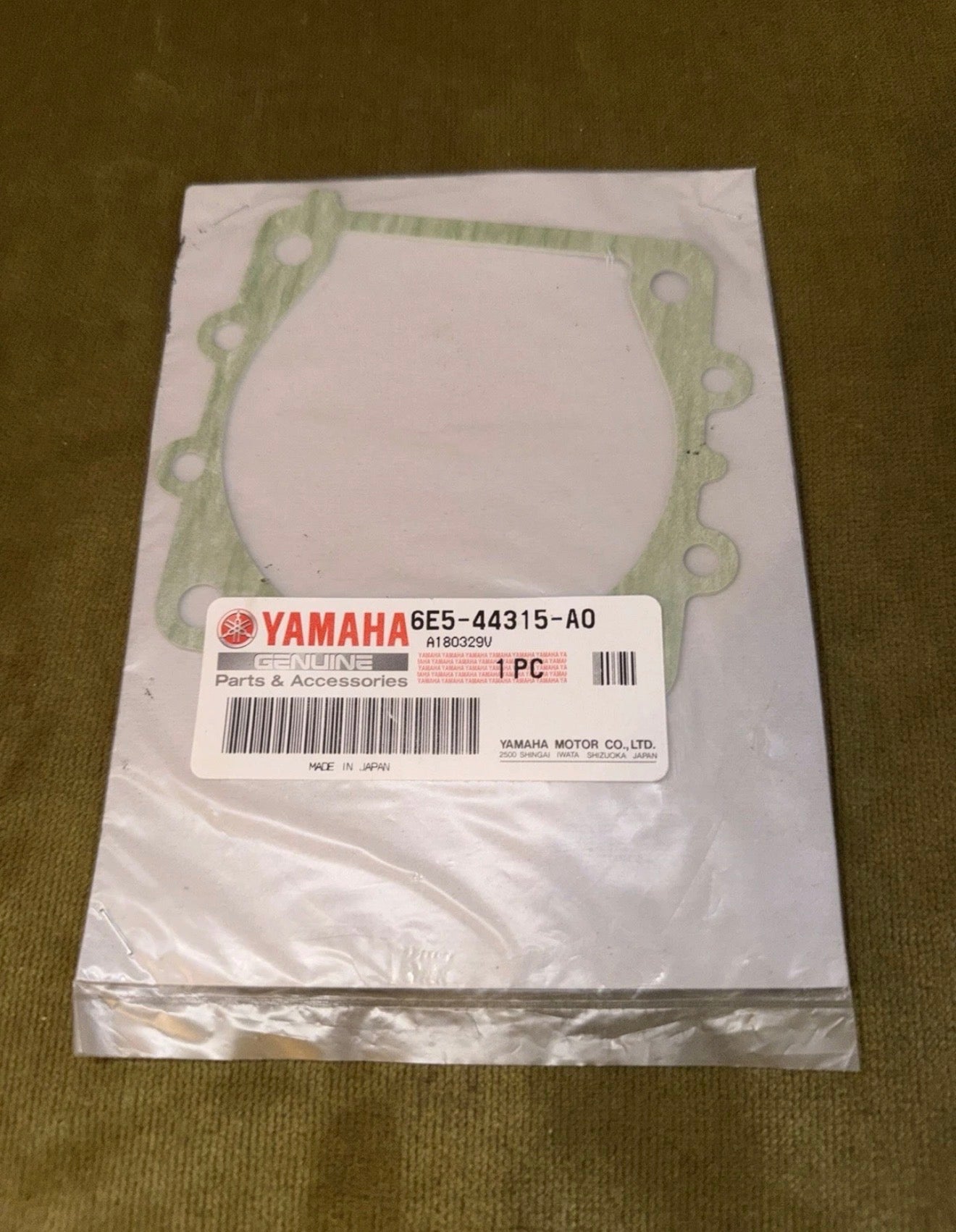 Yamaha Water Pump Gasket 6E5-44315-AO