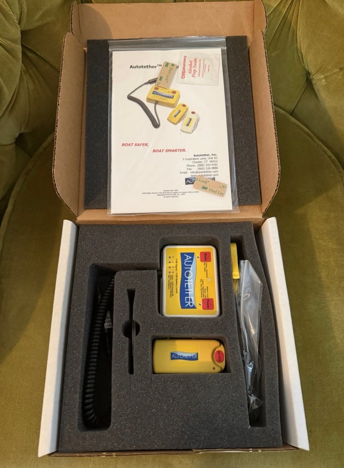 Autotether Wireless Marine Kill Switch System