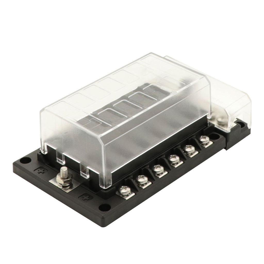 Vehicle And Boat LED Light Stud Connection Fuse Box Seat